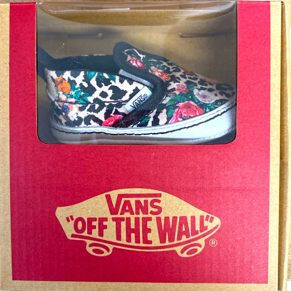 Leopard Floral Baby Vans